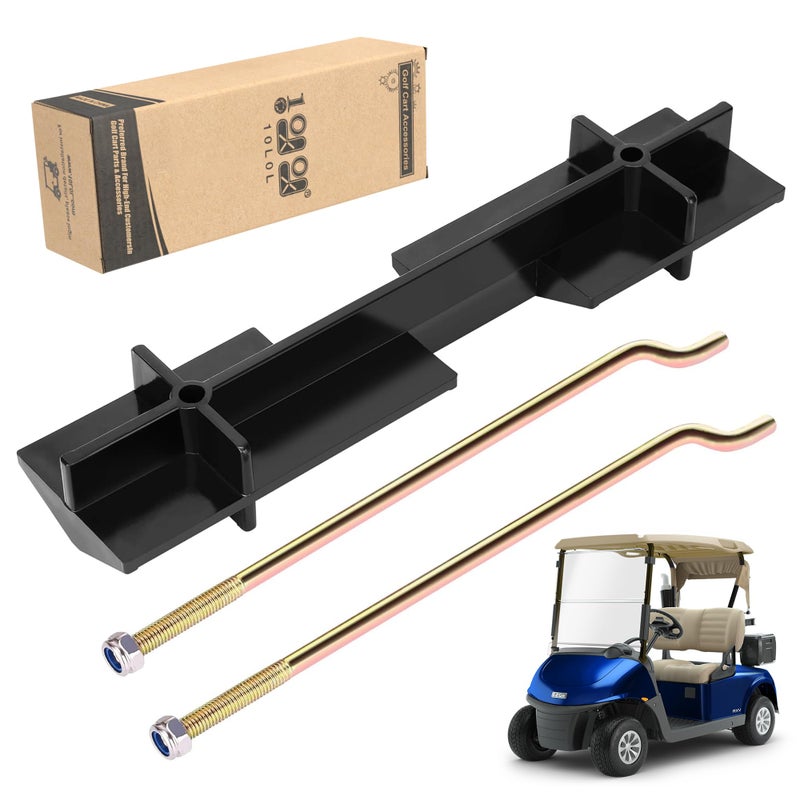 9.99WORLD MALL Golf Cart Battery Hold Down Plate with Rods Kit for EZGO TXT RXV 1994-up Gas and Electric Gas and Electric Golf Cart, OEM# 70045G01 01101-G01 - Image 1